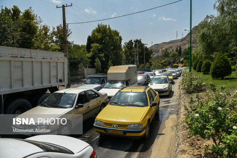 ترافیک سنگین جاده‌های شمالی